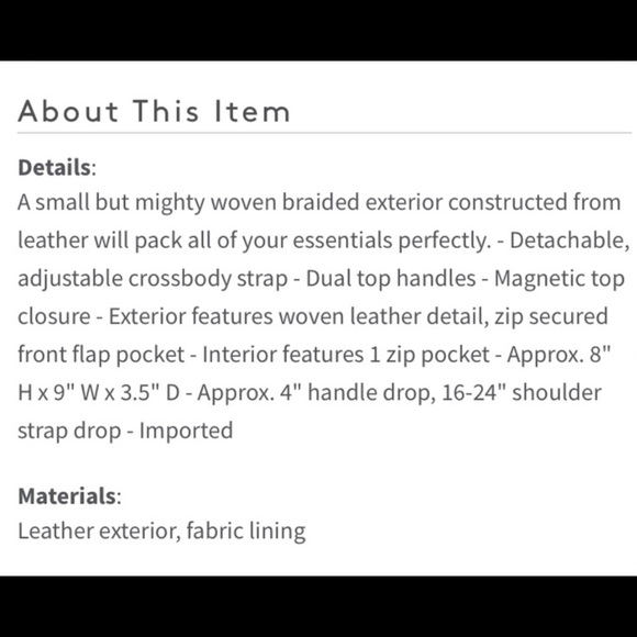 Kooba mini leather Jonnie satchel, barely used in great condition! - Picture 6 of 7